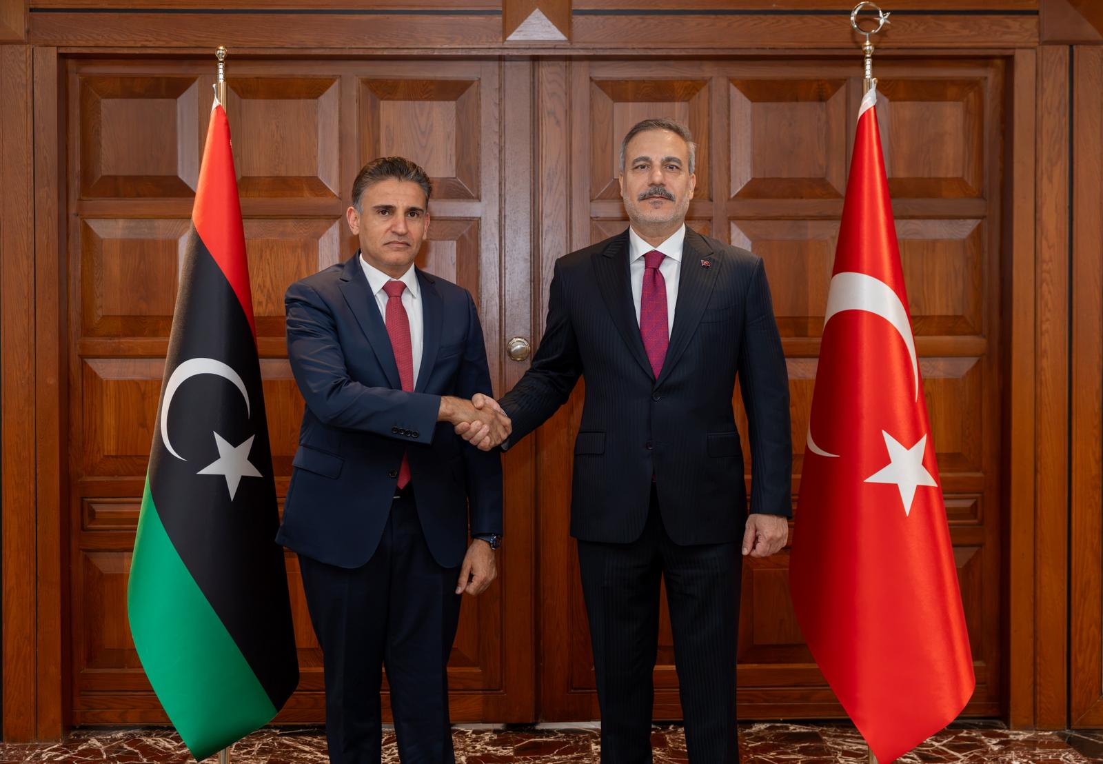 Bakan Fidan, Libya Genelkurmay Başkan Vekili Nemruş İle Görüştü