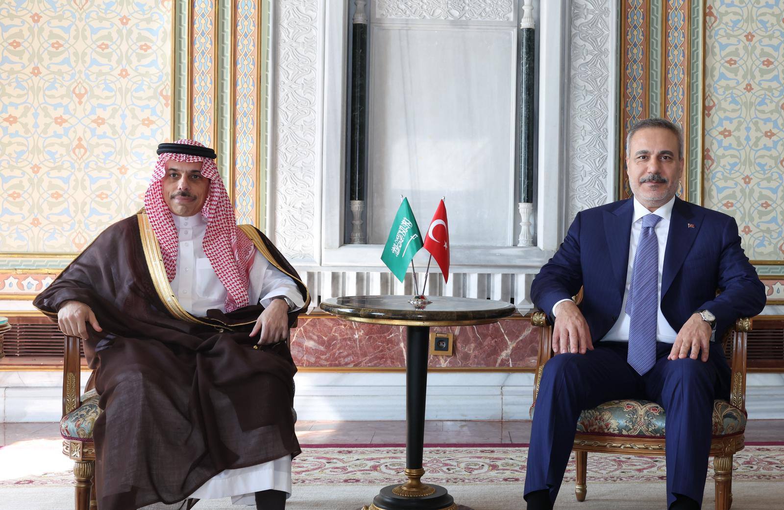 Dışişleri Bakanı Fidan, Suudi Mevkidaşı Al Suud İle Bir Araya Geldi