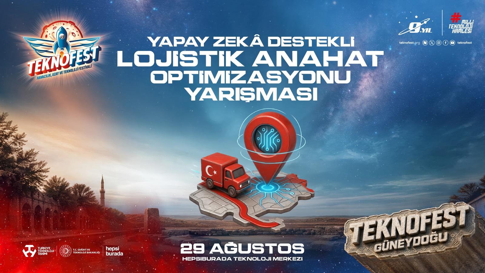 TEKNOFEST Lojistik Yapay Zeka Yarışmasında Finalistler İstanbul’da Yarışacak