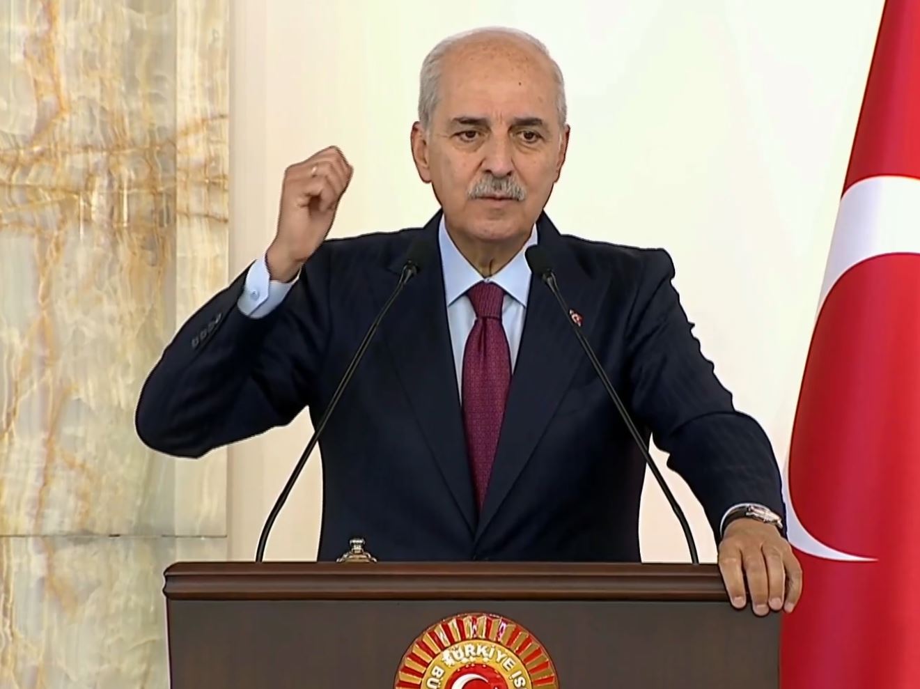 TBMM Başkanı Kurtulmuş: Terörsüz Türkiye Süreci Bölgeye Hızla Yansıyacak