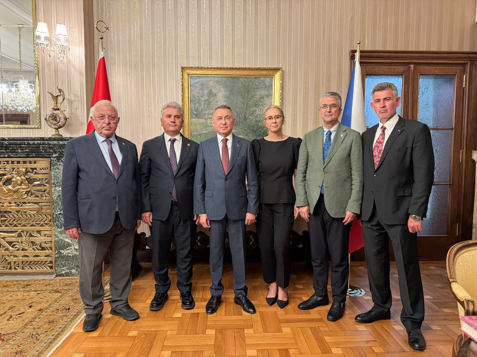 TBMM Dışişleri Komisyonu Heyeti Prag’da Temaslarda Bulundu