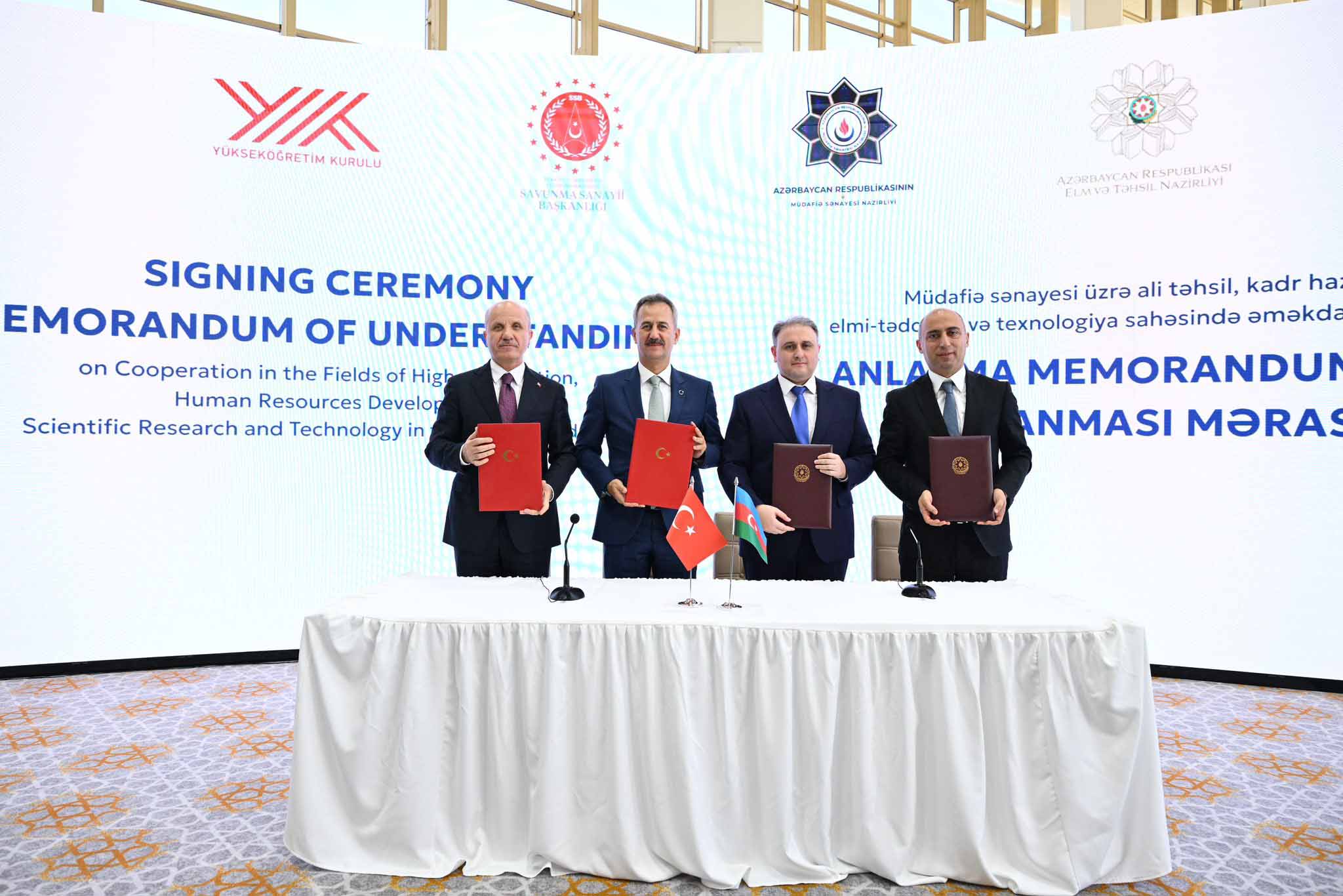 Türkiye İle Azerbaycan Arasında Savunma Ve Yükseköğretimde Dev İş Birliği