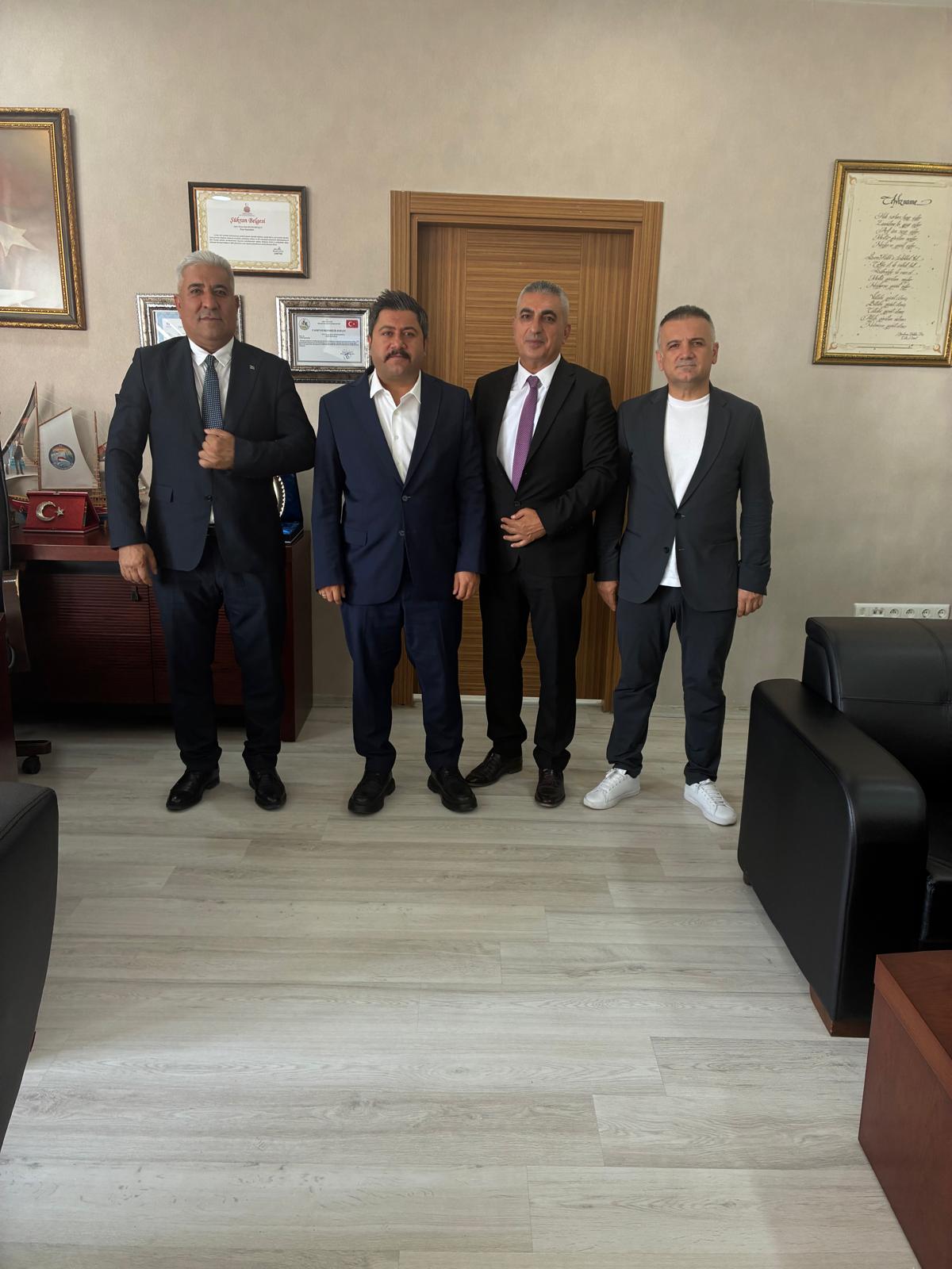 Esnaf Odaları Heyetinden Siirt Valiliği’ne Ziyaret
