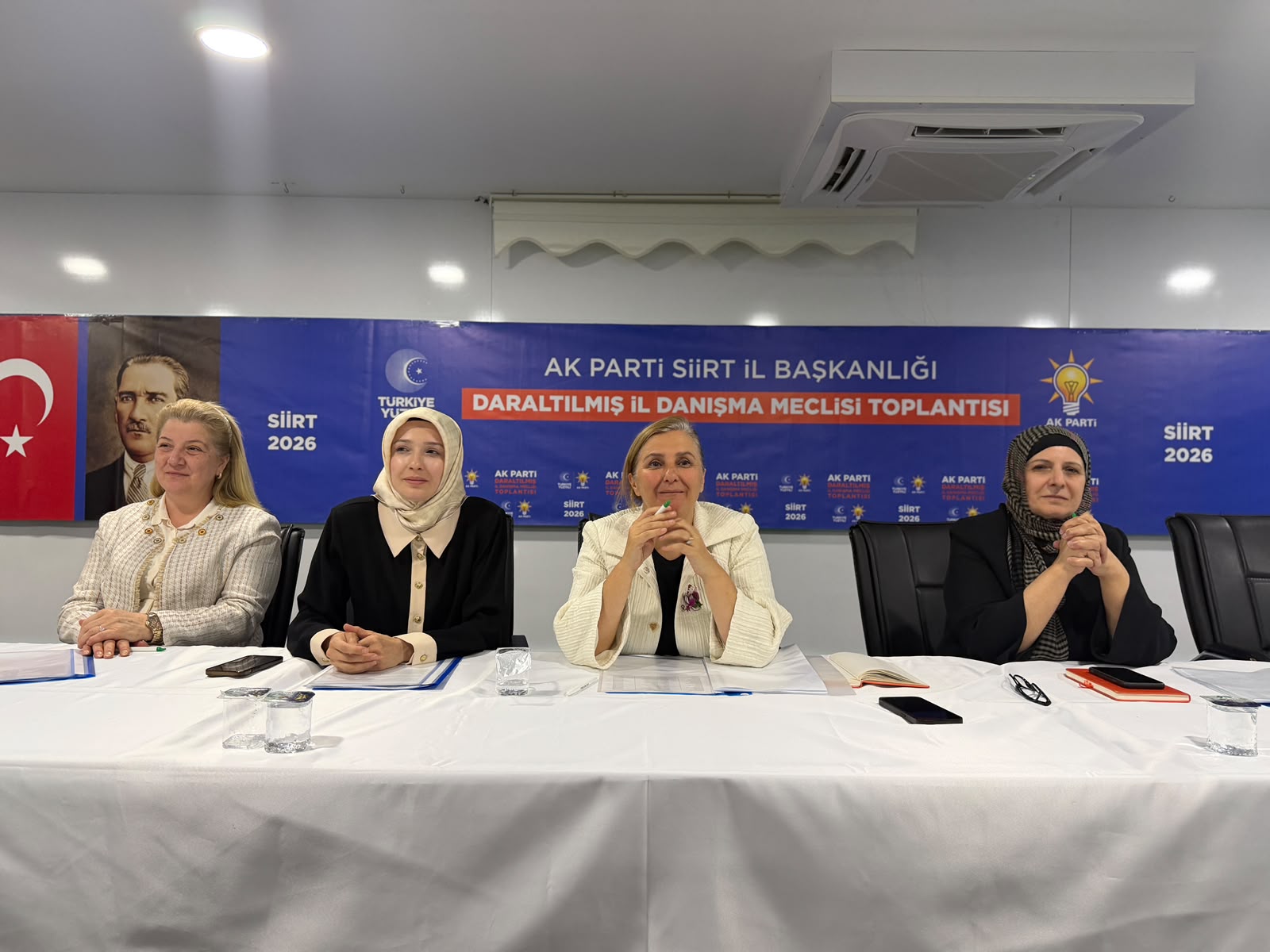 Ak Parti Kadın Kolları Teşkilat Başkanı Tülay Kaynarca Siirt’te