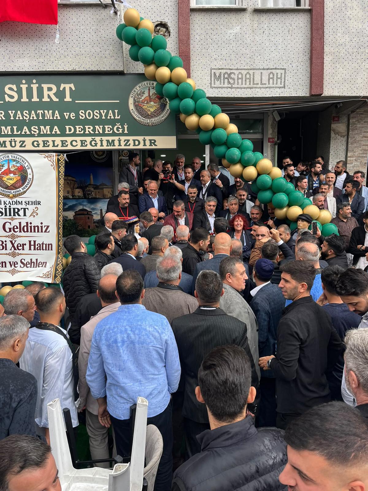 Siirt Kültür Yaşatma Ve Sosyal Yardımlaşma Derneği Gaziosmanpaşa’da Yoğun Katılımla Açıldı