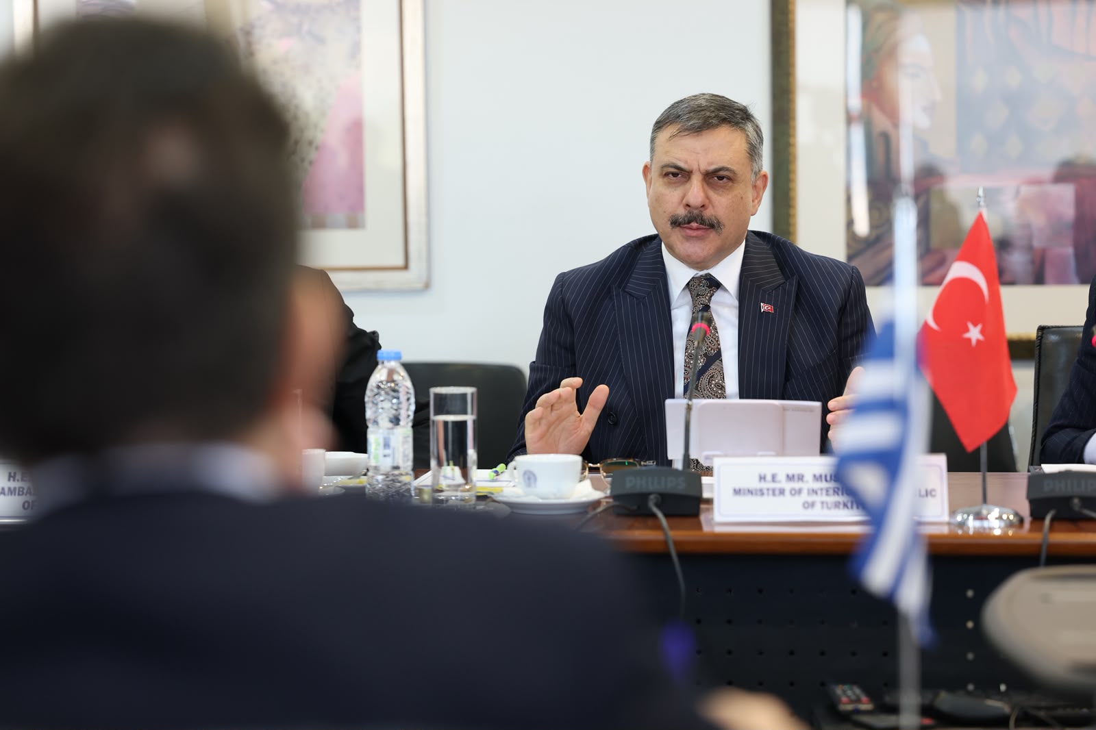 Bakan Çiftçi Atina’da: Suçlular İçin Güvenli Liman Olmamalı