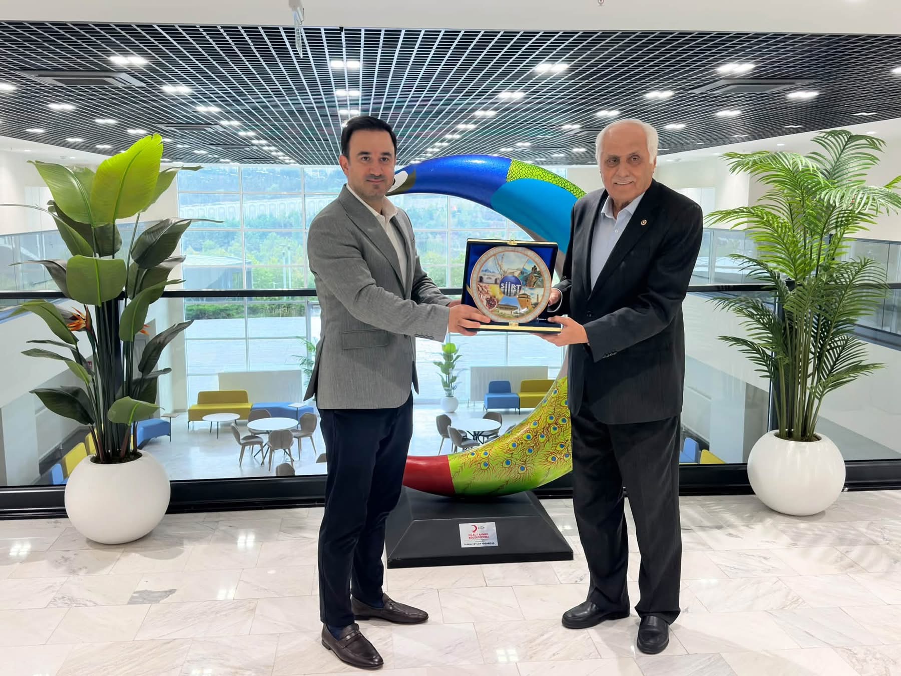 Siirt Vakfı Ankara Şubesinden Umut Bayhan’a Hayırlı Olsun Ziyareti